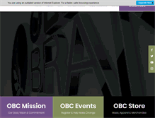 Tablet Screenshot of olivebranchchurch.org